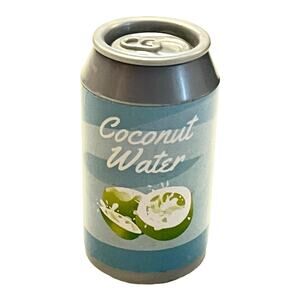 American Girl Coconut Water Can Soda Juice Beverage Drink Food Accessory 1.75”